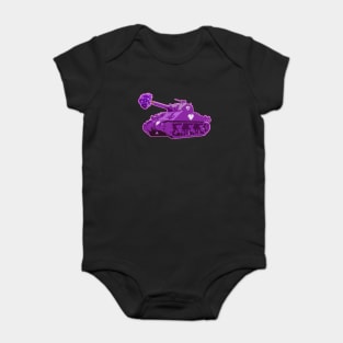 Purple Love Tank Baby Bodysuit